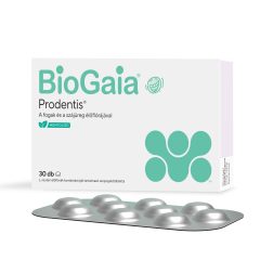 BioGaia Prodentis, étrend-kiegészítő szopogatótabletta, 12 éves kortól, 30 db