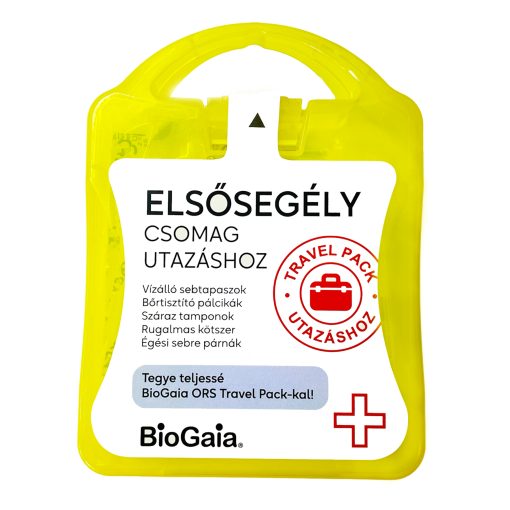 Elsősegély-csomag utazáshoz