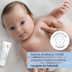 Alternative view of BioGaia Aldermis BABY probiotikus kenőcs, száraz, érzékeny és atópiára hajlamos bőrre, 23 g
